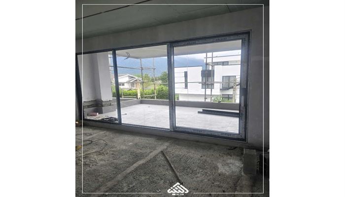 تکمیل و شروع نصب پنجره دو جداره پروژه شمال 